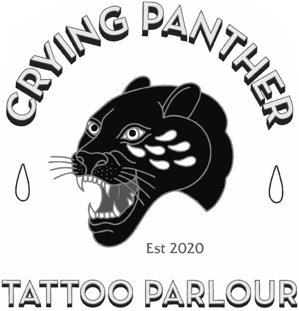 Crying Panther Tattoo Parlour Logo