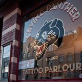 Crying Panther Tattoo Parlour Shop Front